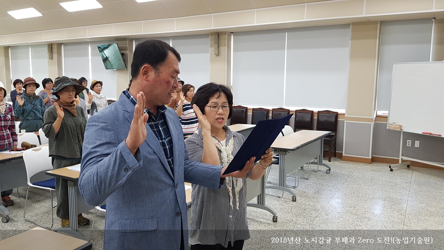 [보도자료] 2018년산 노지감귤 부패과 Zero 도전!