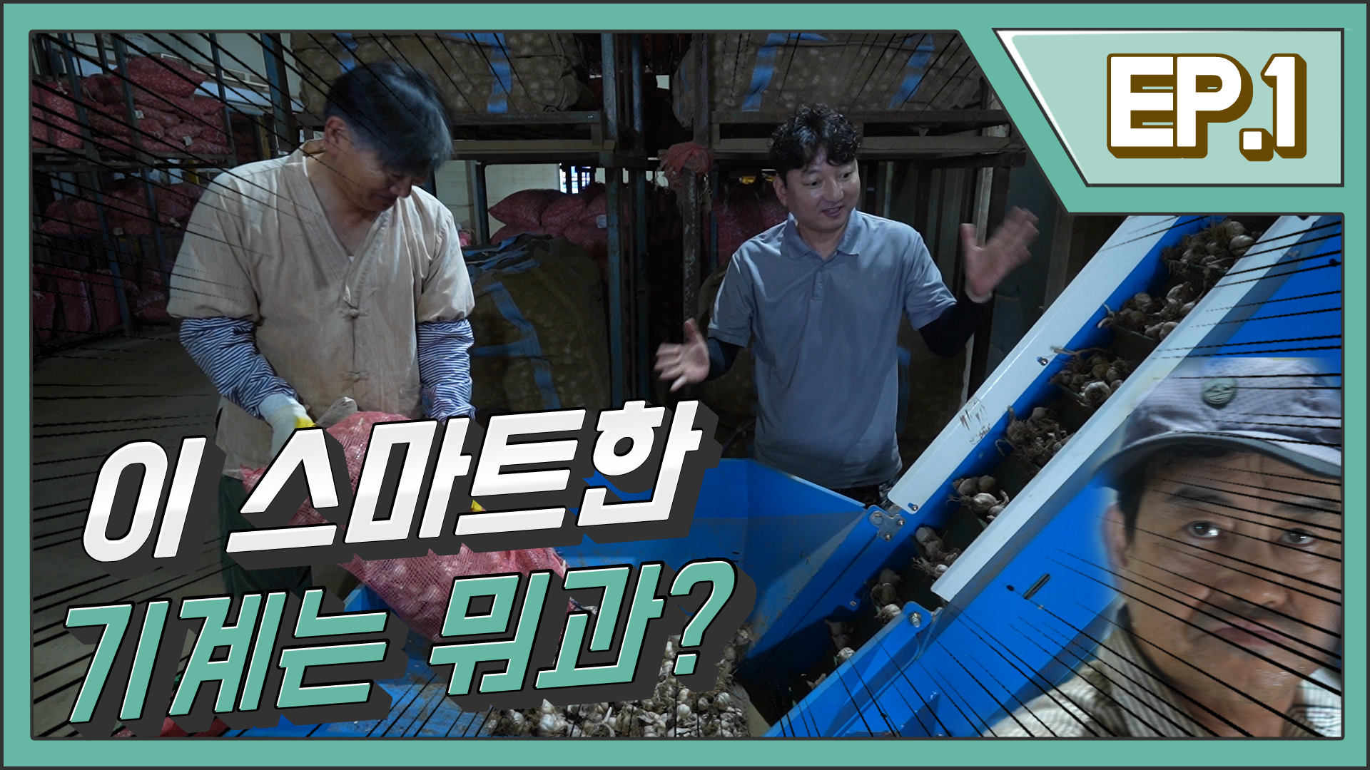 [마늘 전과정 기계화 재배 웹드라마] 1화, 종구 선별장에서의 전쟁