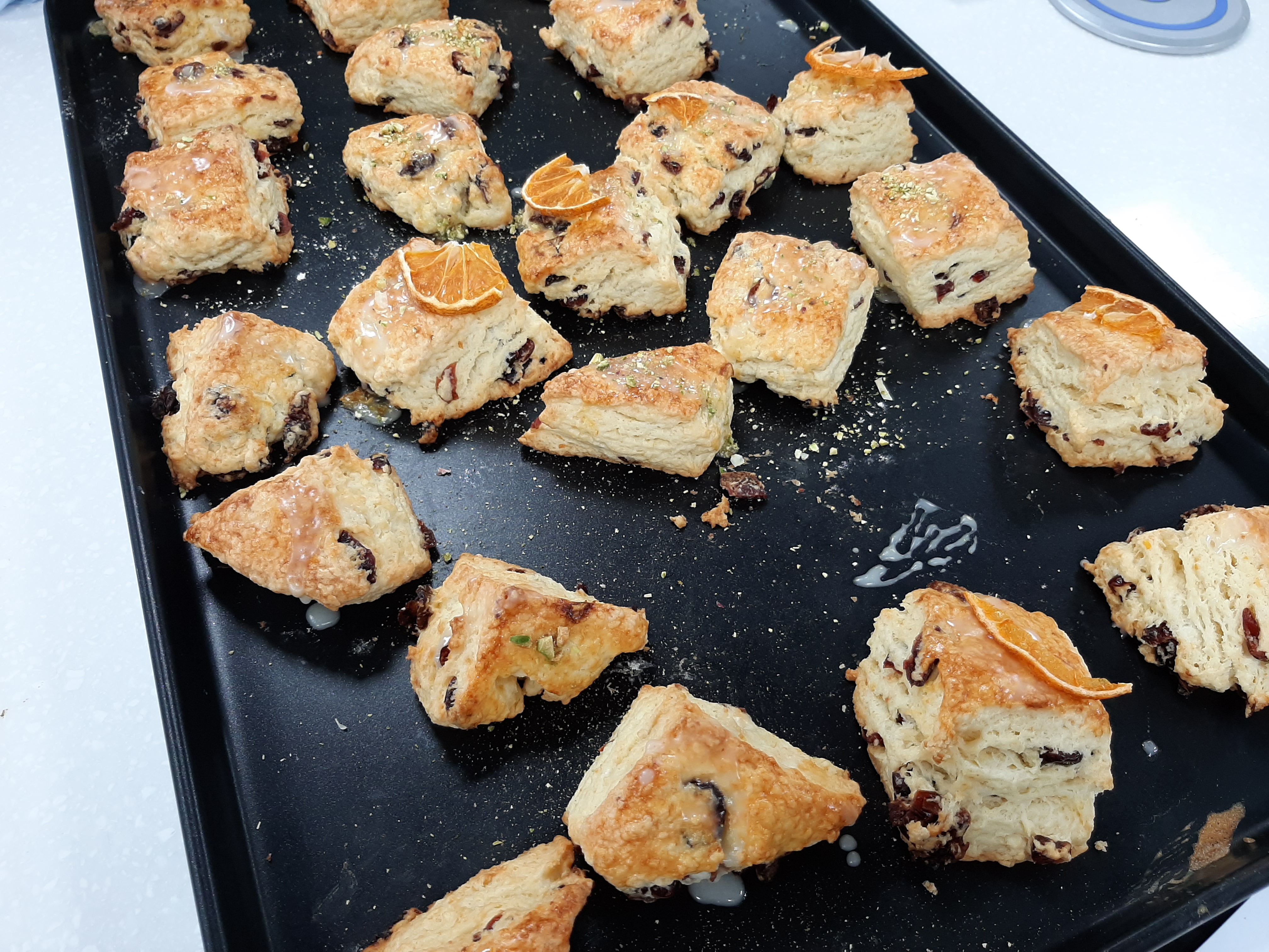 레몬 스콘 만들기