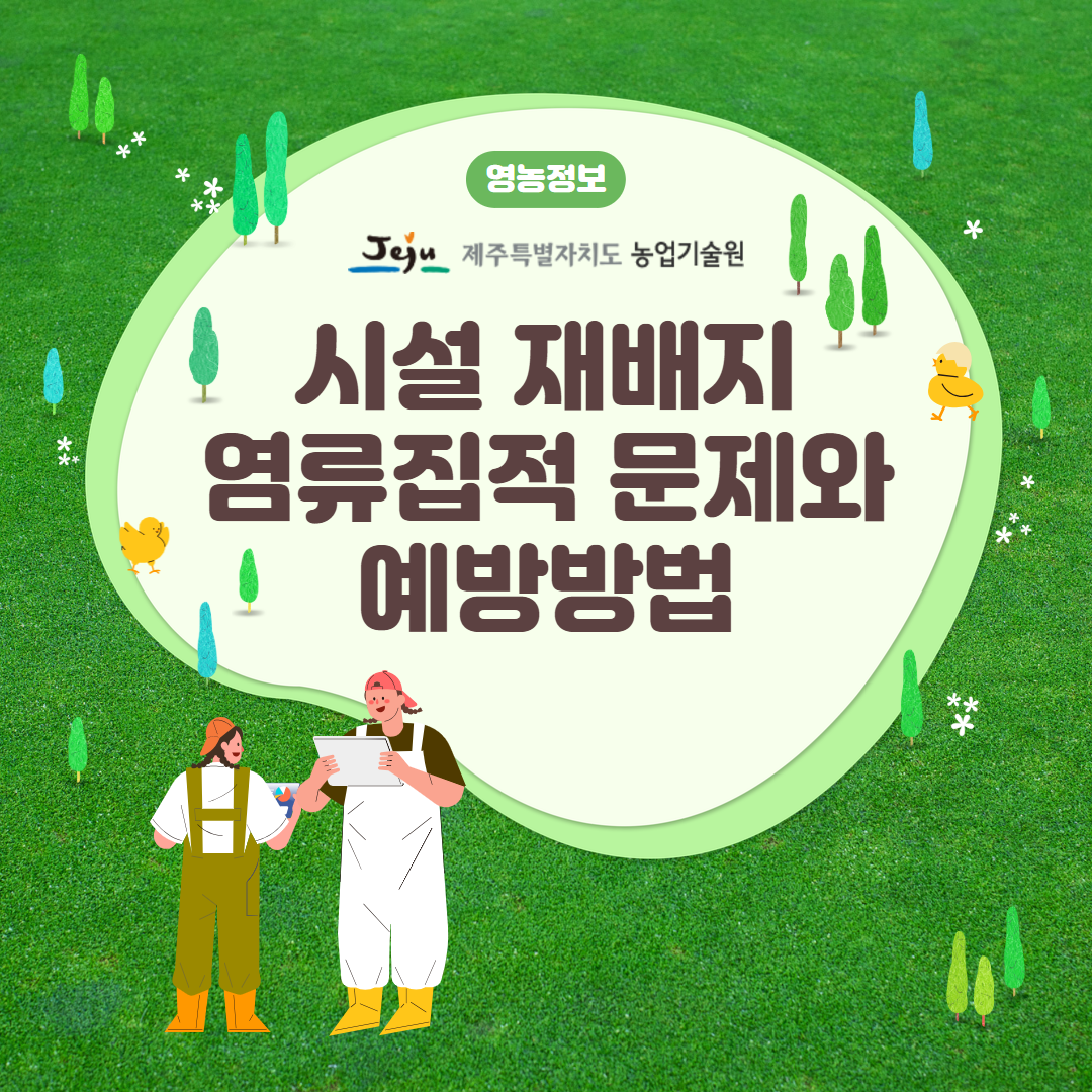 시설 재배지 염류집적 문제와 예방방법
