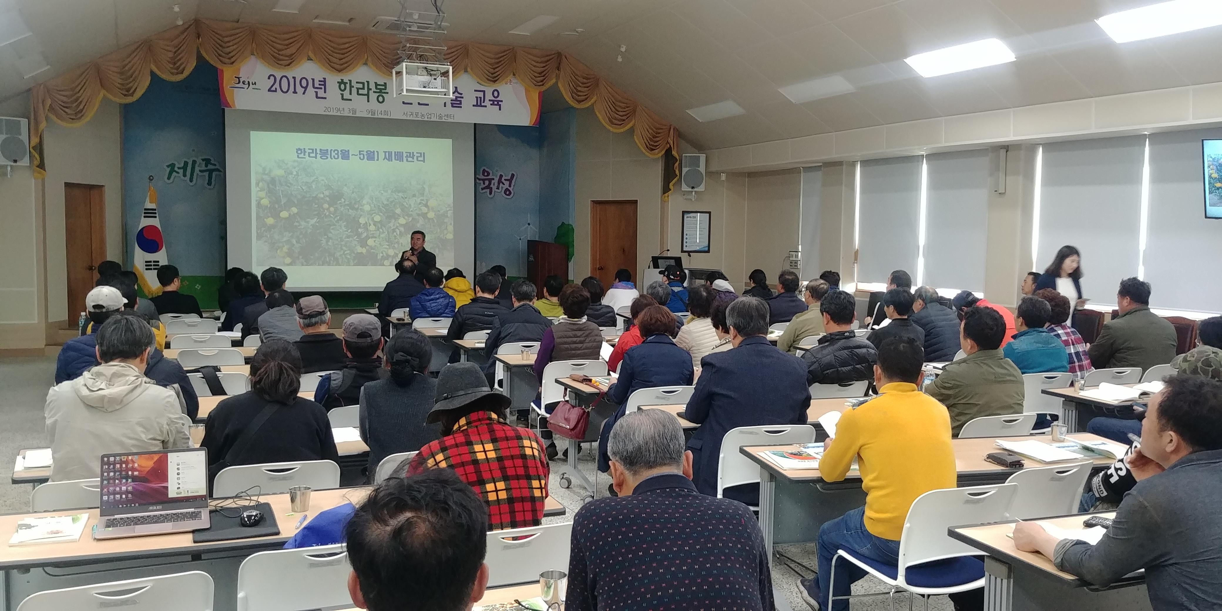 2019 한라봉 재배기술 교육(1회차)