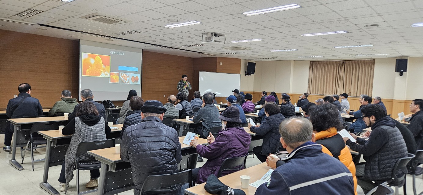 2026년 감귤류 정지. 전정 기술교육 - 1회차