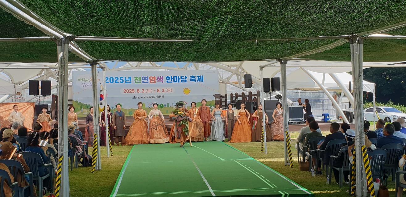 2025년 천연염색 한마당 축제