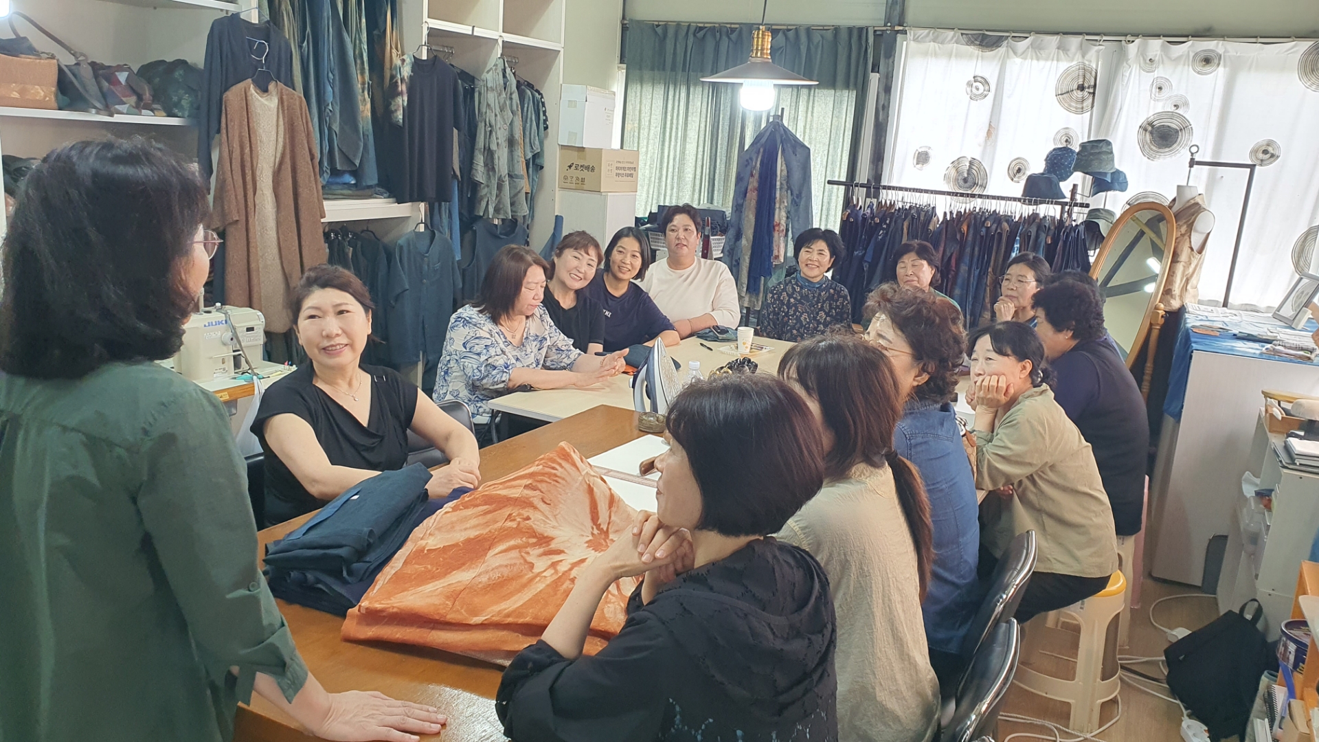 제주 감물염색의 가치 더하기~   천연염색 생활용품 제작 교육