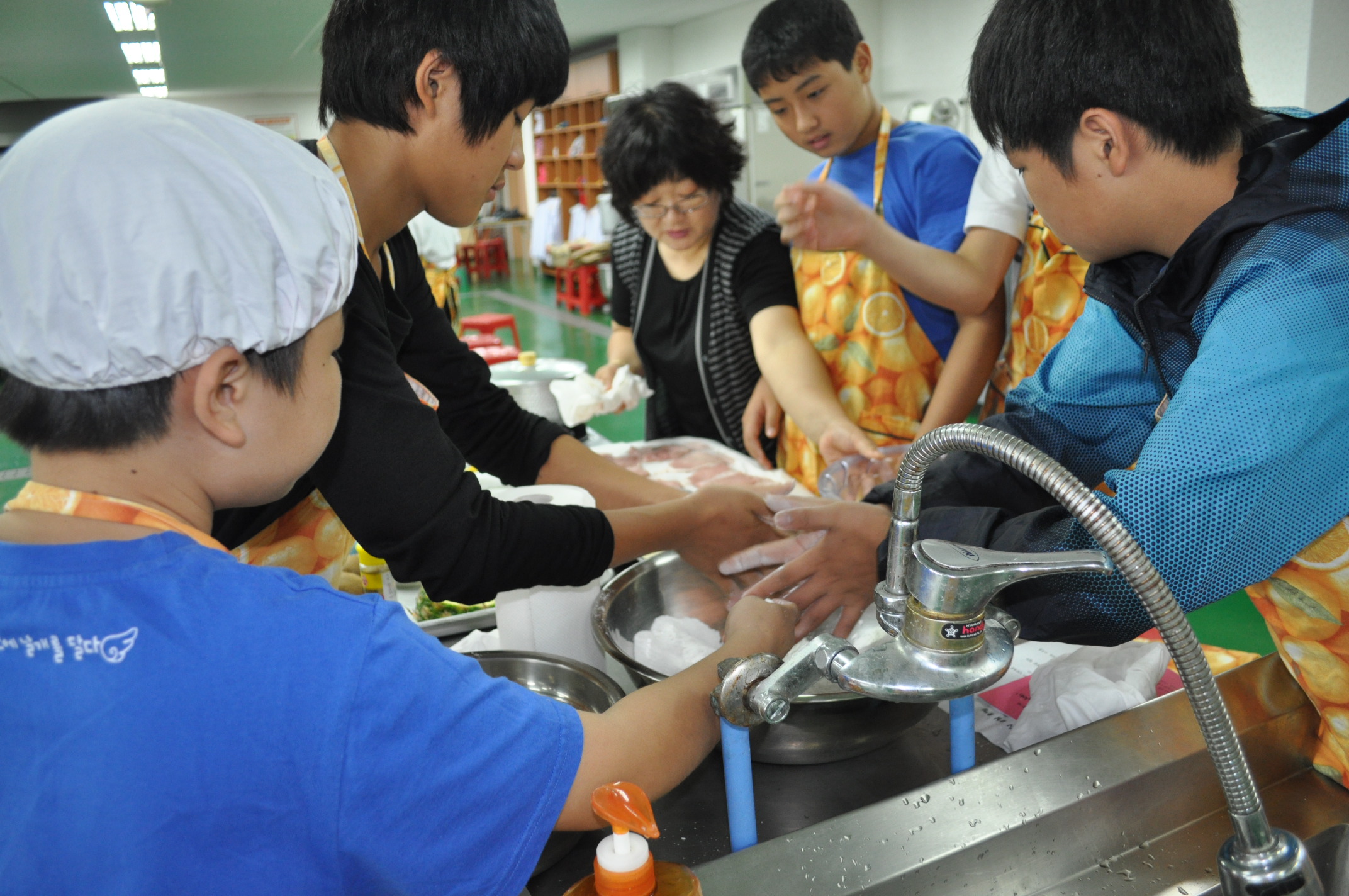 청소년 녹색 음식 교실 운영(2010.09.11)