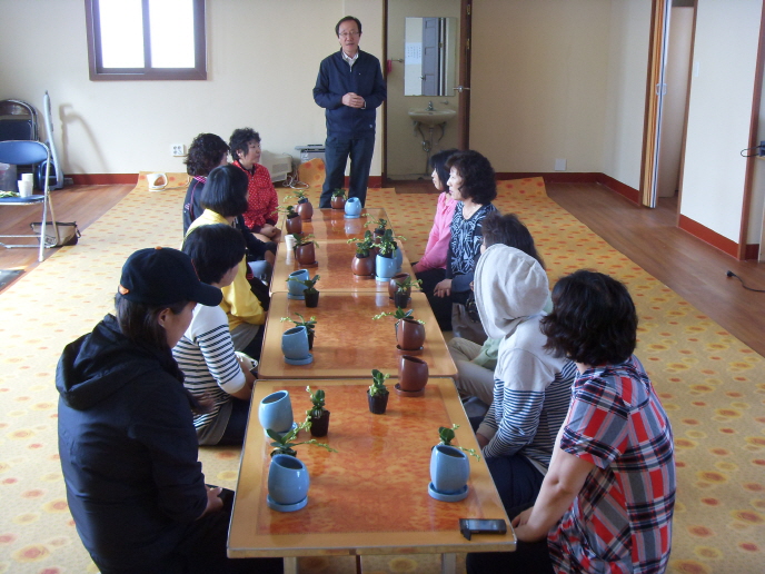 읍면 여성단체임원 전통식문화 실천교육(한동리) 