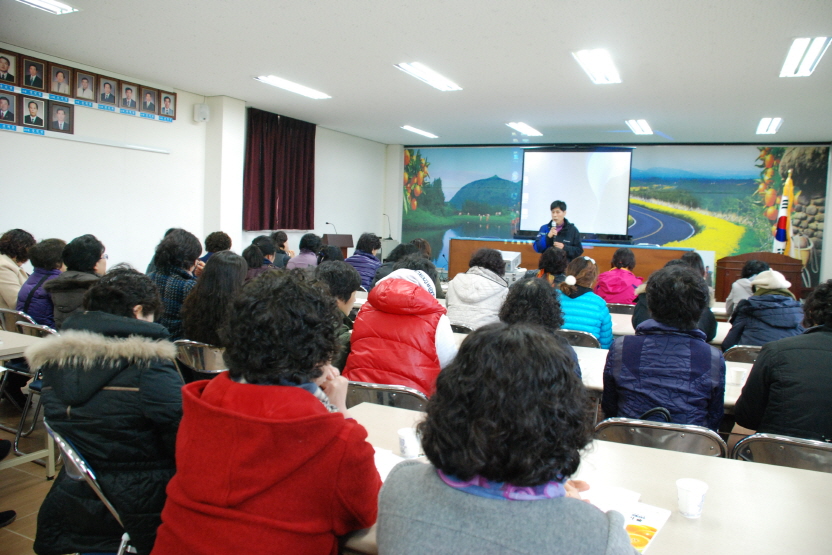 새해농업인실용교육(표선면 여성농업인)