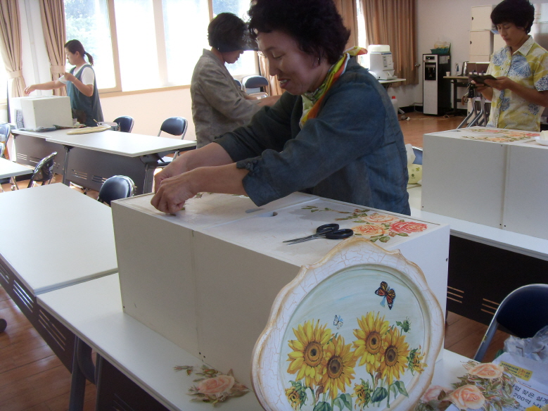 농촌자원 활용능력 향상 생활공예 전문교육(4회차) 