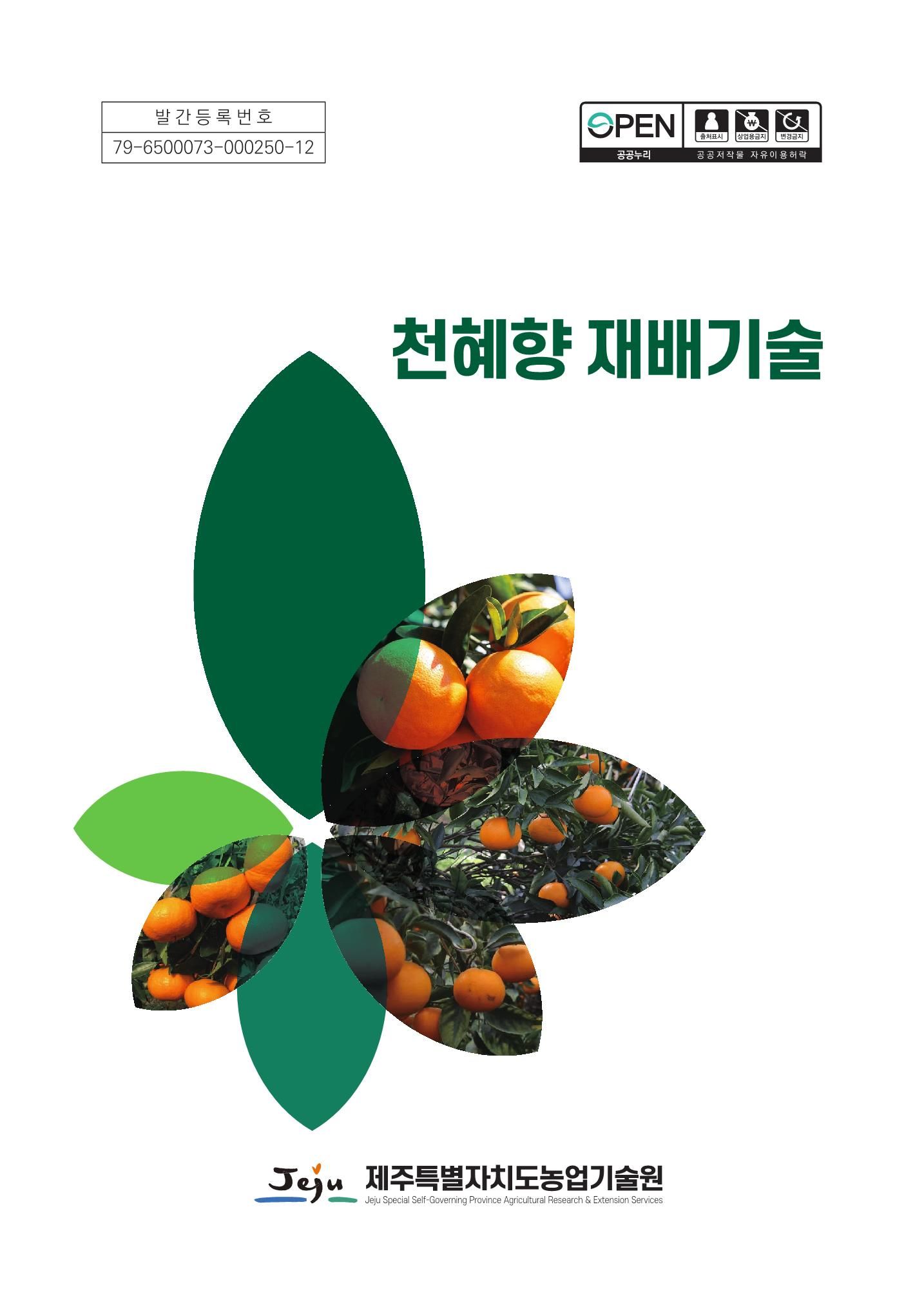 천혜향 재배기술